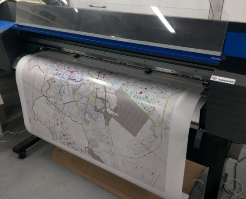 autocolant printat