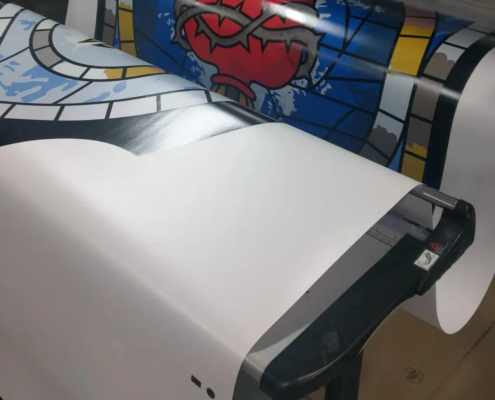 autocolant printat