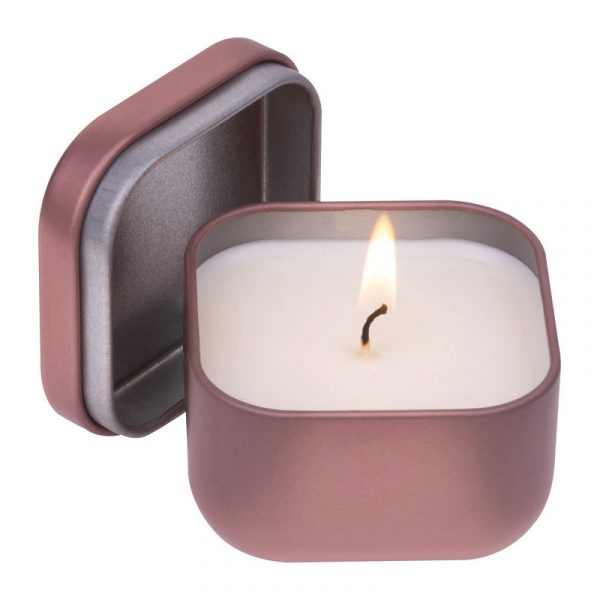 Lumânare în cutie metalică