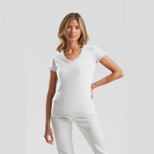 EXP10511 Tricou cu decolteu in V Tricou cu decolteu in V