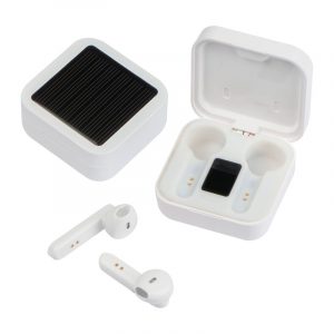 Căști bluetooth cu funcție de încărcare solară