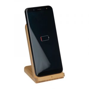 Încărcător wireless cu suport de telefon