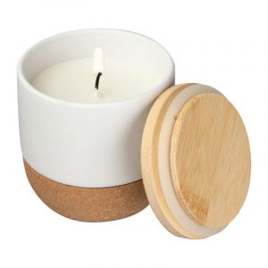 Lumânare în recipient ceramic