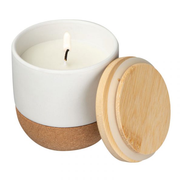 Lumânare în recipient ceramic