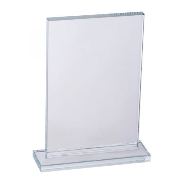 Trofeu din sticla cu suport