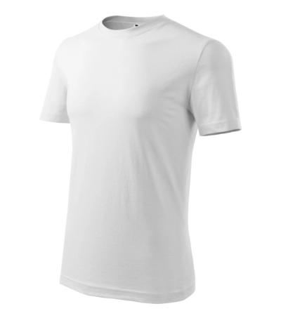 EXP10554 Tricou clasic barbati alb Tricou clasic bărbați