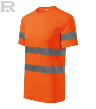 EXP11019 Tricou unisex portocaliu reflectorizant 3 Tricou unisex