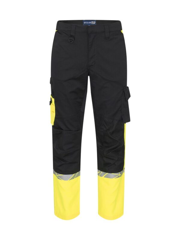 EXP11026 Pantaloni barbati black yellow Pantaloni bărbați