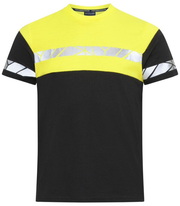 EXP11037 Tricou de lucru black yellow Tricou de lucru