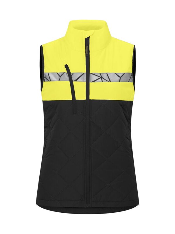 EXP11041 Vesta femei black yellow Vestă femei