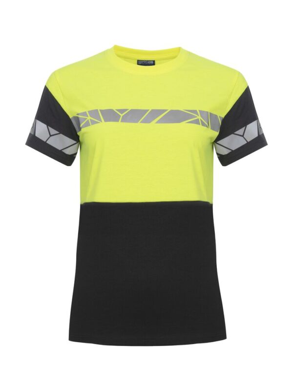 EXP11059 Tricou femei black yellow Tricou femei