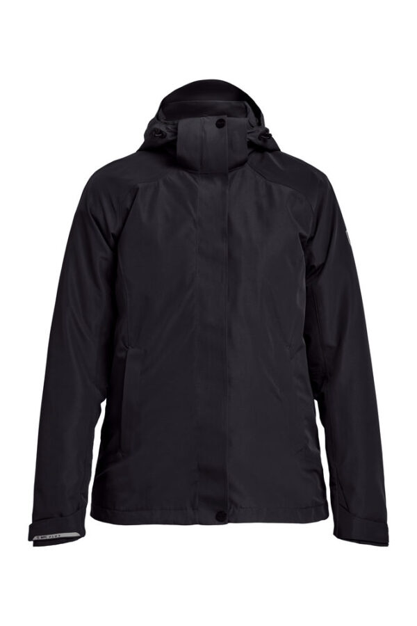 EXP10599 Jacheta de ploaie femei black Jachetă de ploaie femei