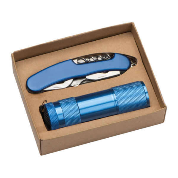 Set lanternă și briceag