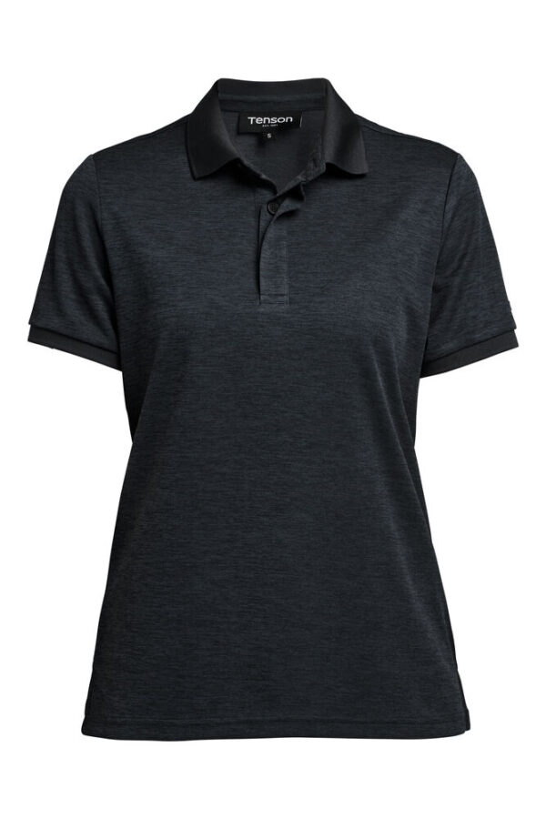Tricou polo melange