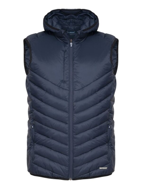 EXP11533 Vesta barbati cu gluga dark navy Vestă bărbați cu glugă