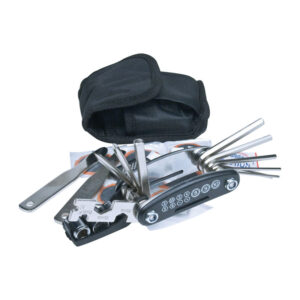 Kit de reparație bicicletă cu 17 piese