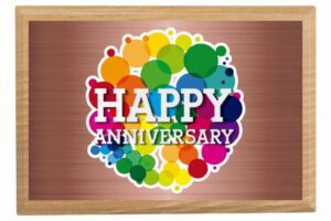 Plachetă landscape din lemn natur