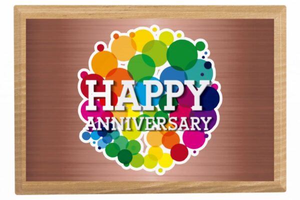 Plachetă landscape din lemn natur